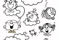 little miss coloring pages