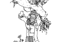 holly hobbie coloring pages