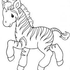 zebra malen kinder