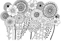 wildflowers coloring page