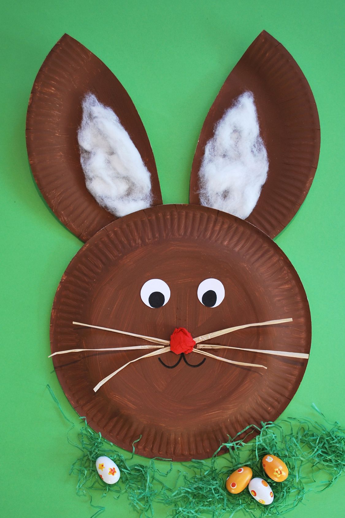 osterhase basteln aus papier