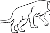 panthers coloring page