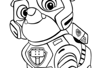 mighty chase coloring pages