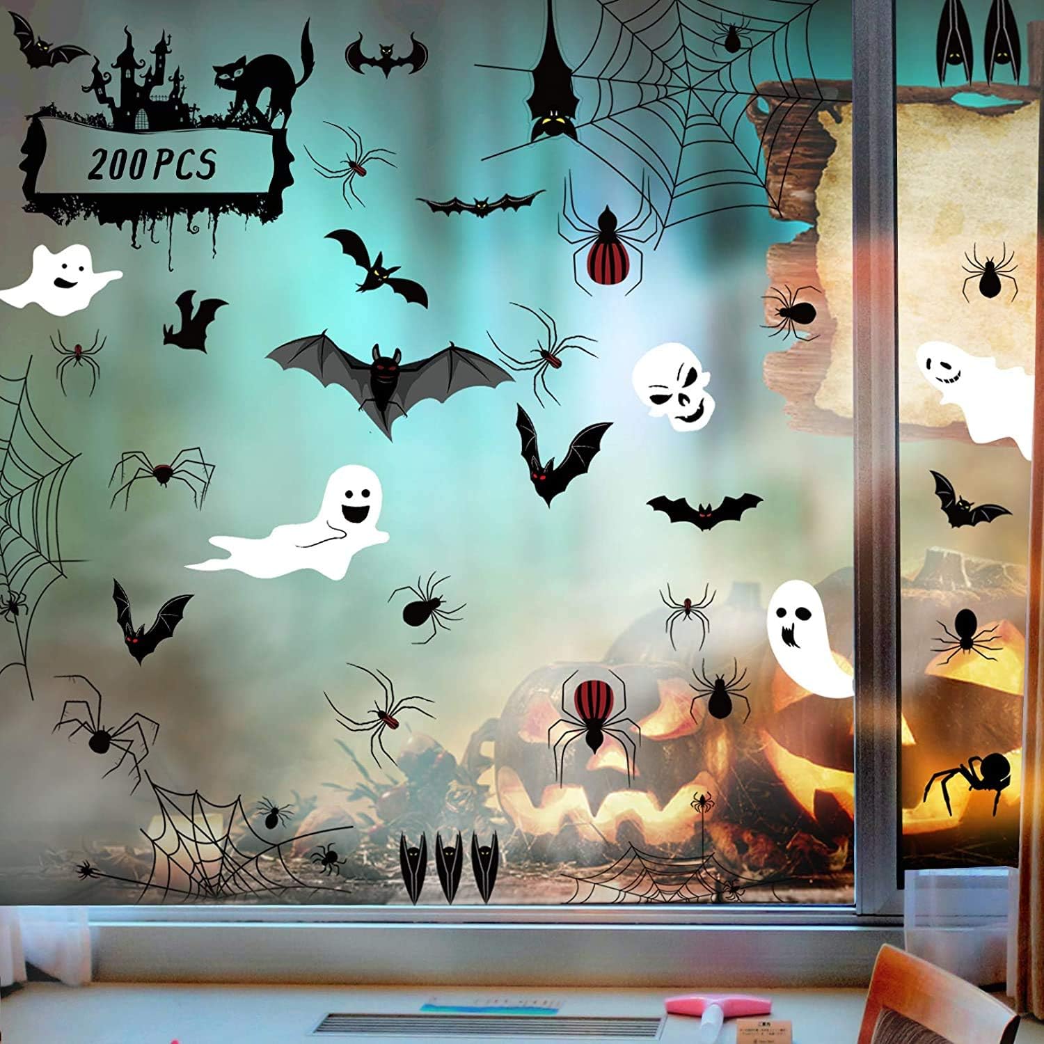 fensterbilder halloween