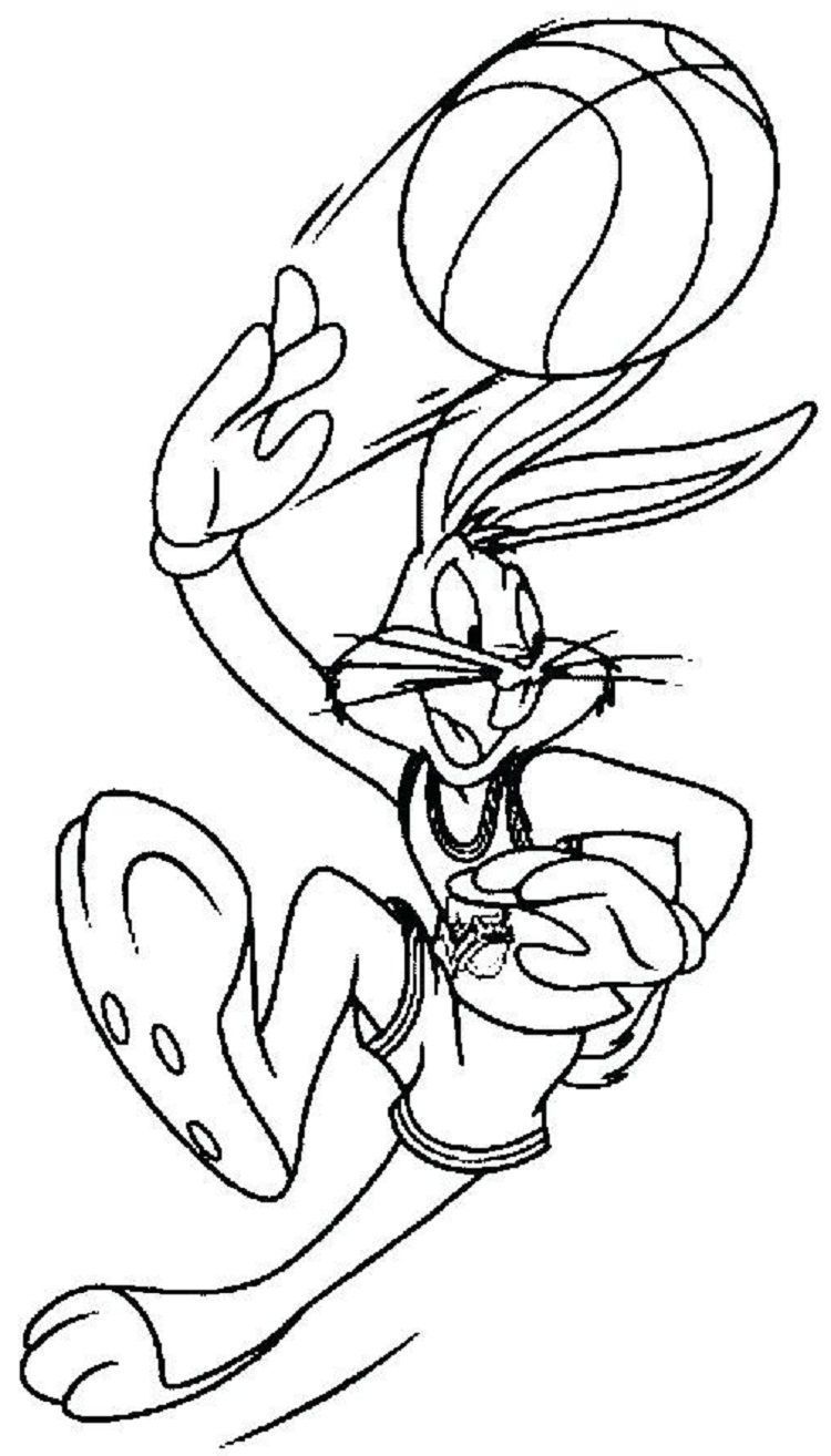 Space Jam Coloring Pages - Best Coloring Pages For Kids | Bunny