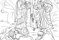 transfiguration coloring page