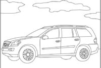 mercedes coloring page