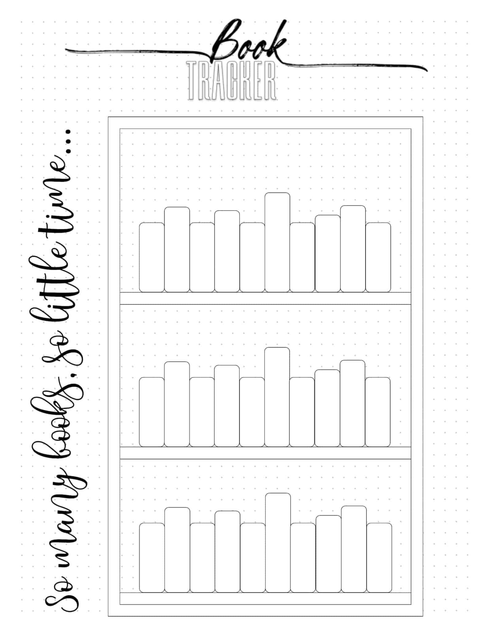 Free printable goal tracker | Many options and designs