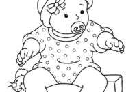 doll coloring pages