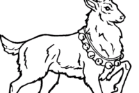 reindeer coloring pages printable