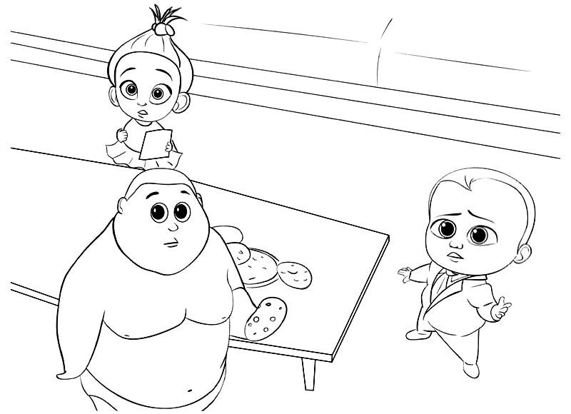 boss coloring pages