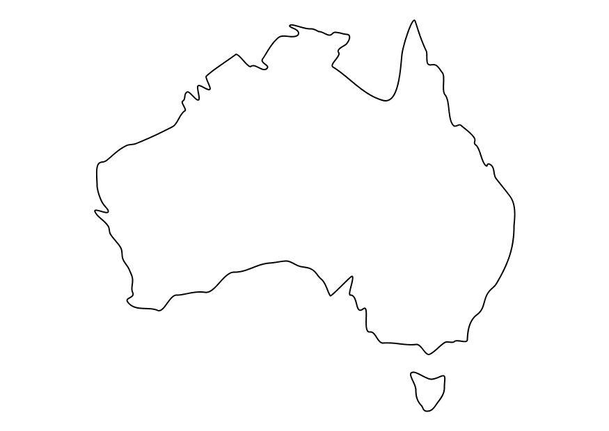 ausmalbilder australien