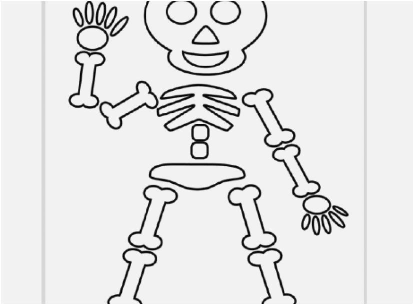 body parts coloring pages for preschool