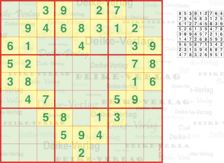 Sudoku (leicht) 200905 | Erwachsene | Zielgruppe | DEIKE Verlag – Wir