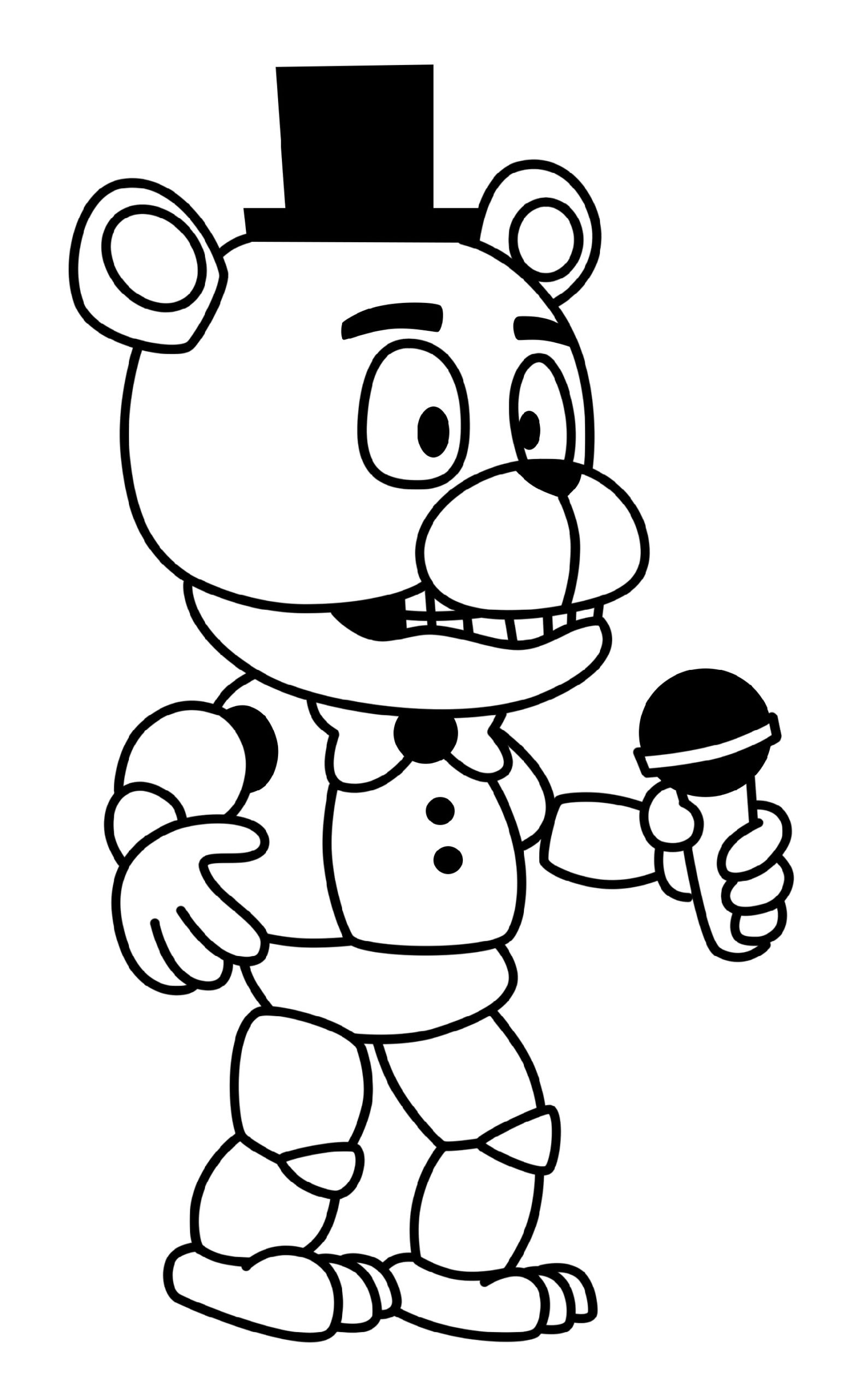 Coloring Page : Fnaf Coloring To Print Five Nights At Freddys