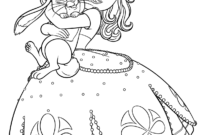 princess sofia coloring page