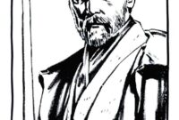 obi wan coloring page