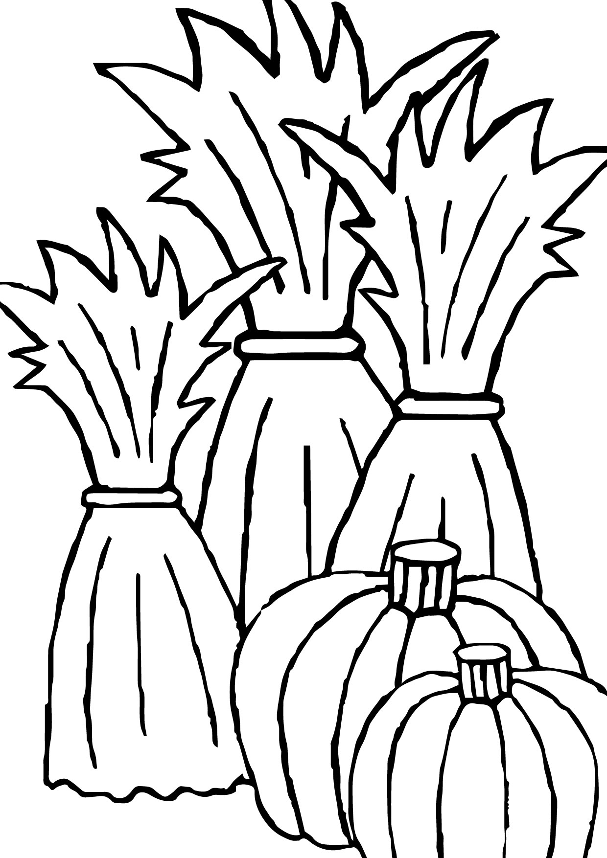 Hay Bale Coloring Page at GetColorings.com | Free printable colorings