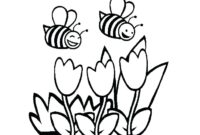 honey bee bee coloring pages