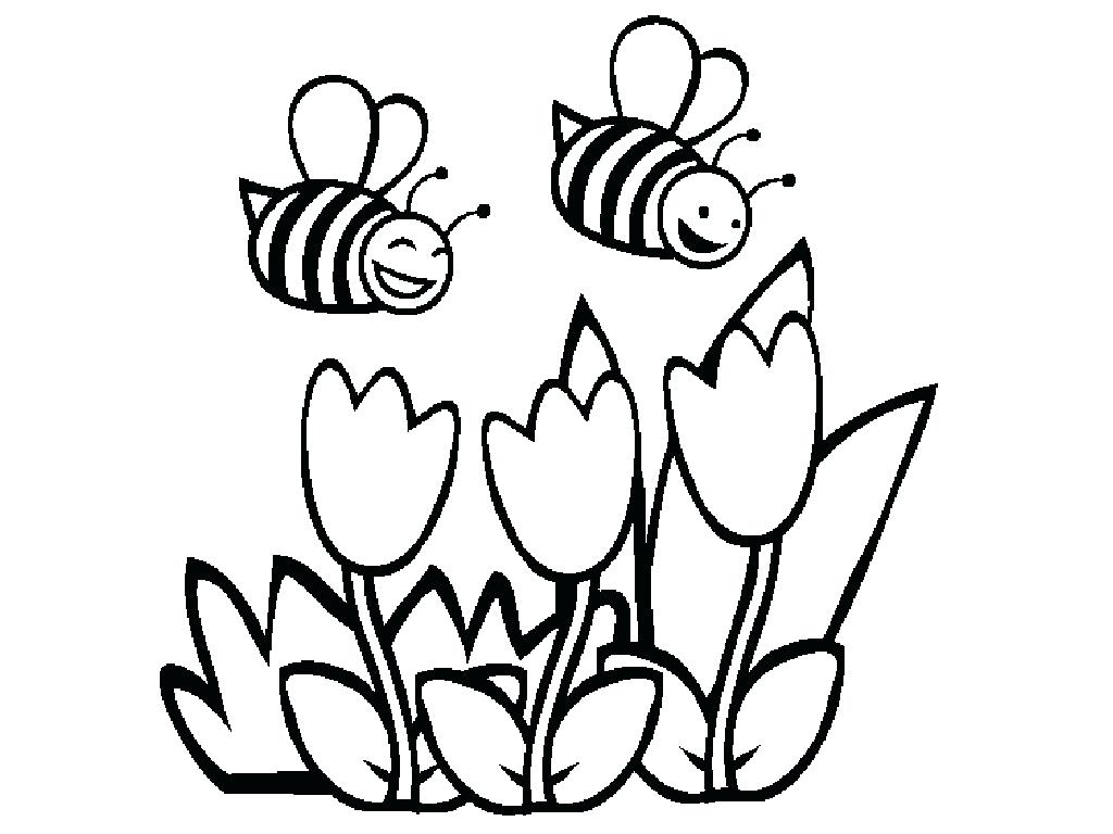 honey bee bee coloring pages