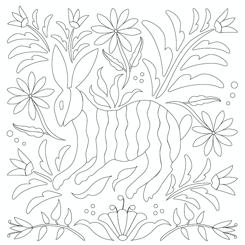 otomi coloring pages