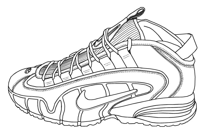 jordan 11 coloring pages