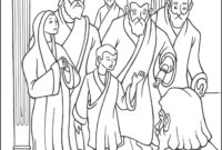 jesus in the temple coloring page