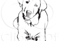 labrador retriever coloring page