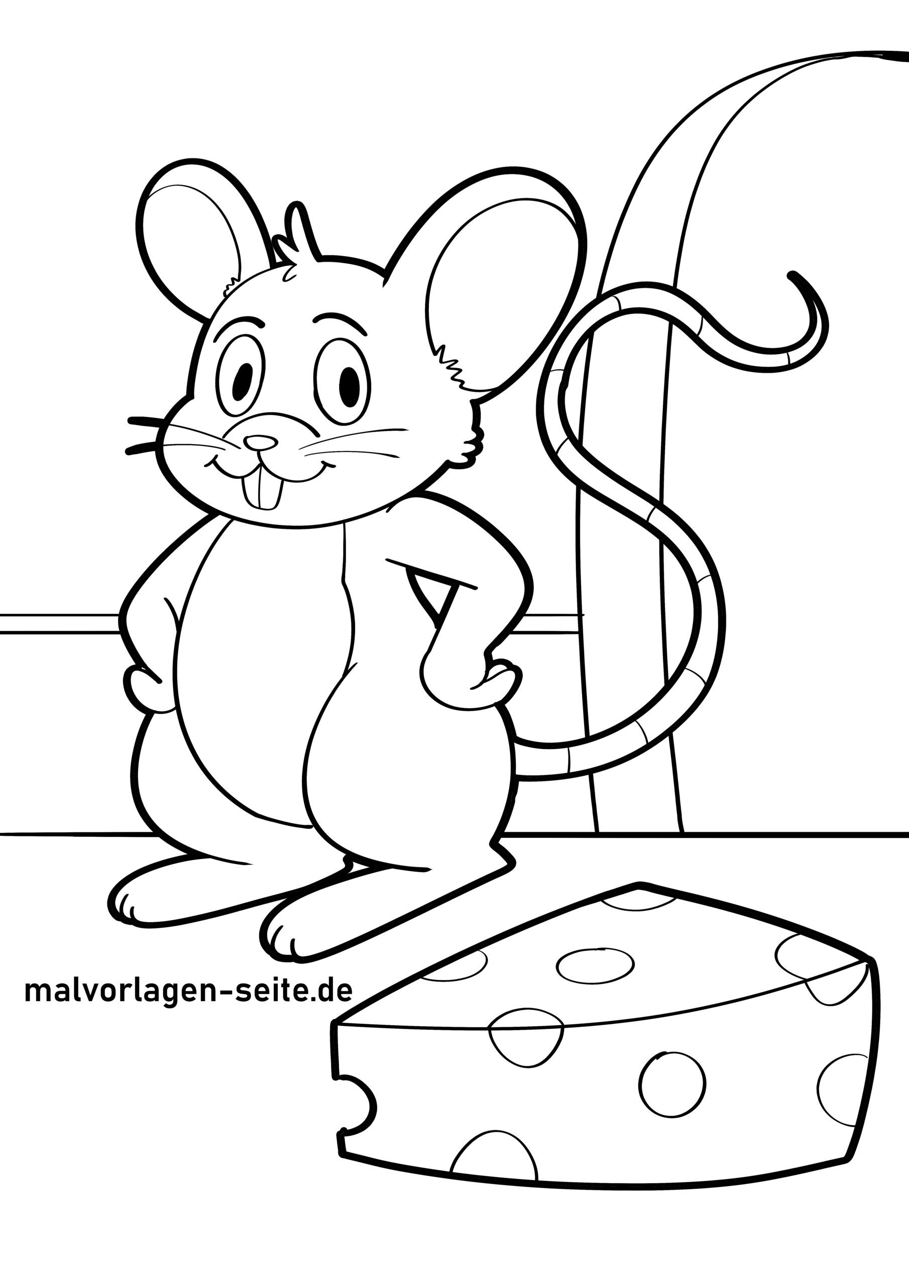 malvorlagen maus