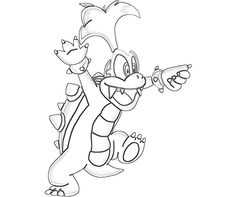 iggy koopa coloring pages