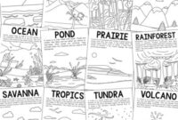 biomes coloring pages pdf