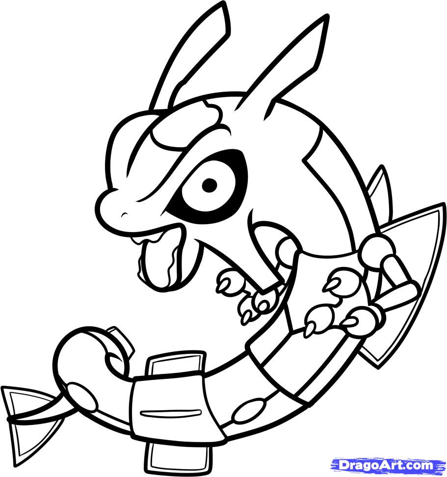 Pokemon Rayquaza Coloring Pages at GetColorings.com | Free printable