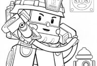 coloriage en ligne robocar poli