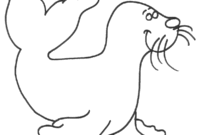 seal coloring pages