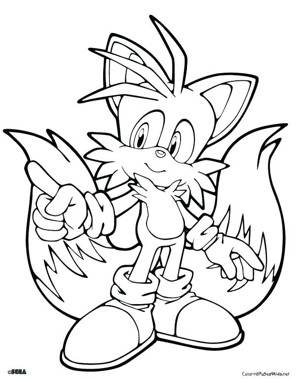 Tails Coloring Pages at GetColorings.com | Free printable colorings