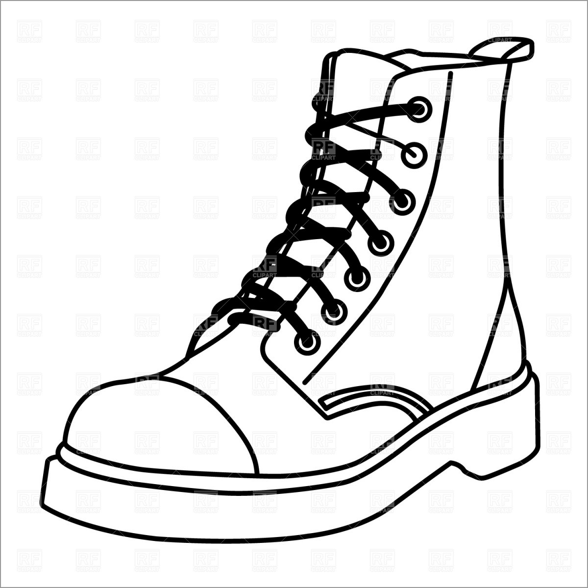 boot coloring pages