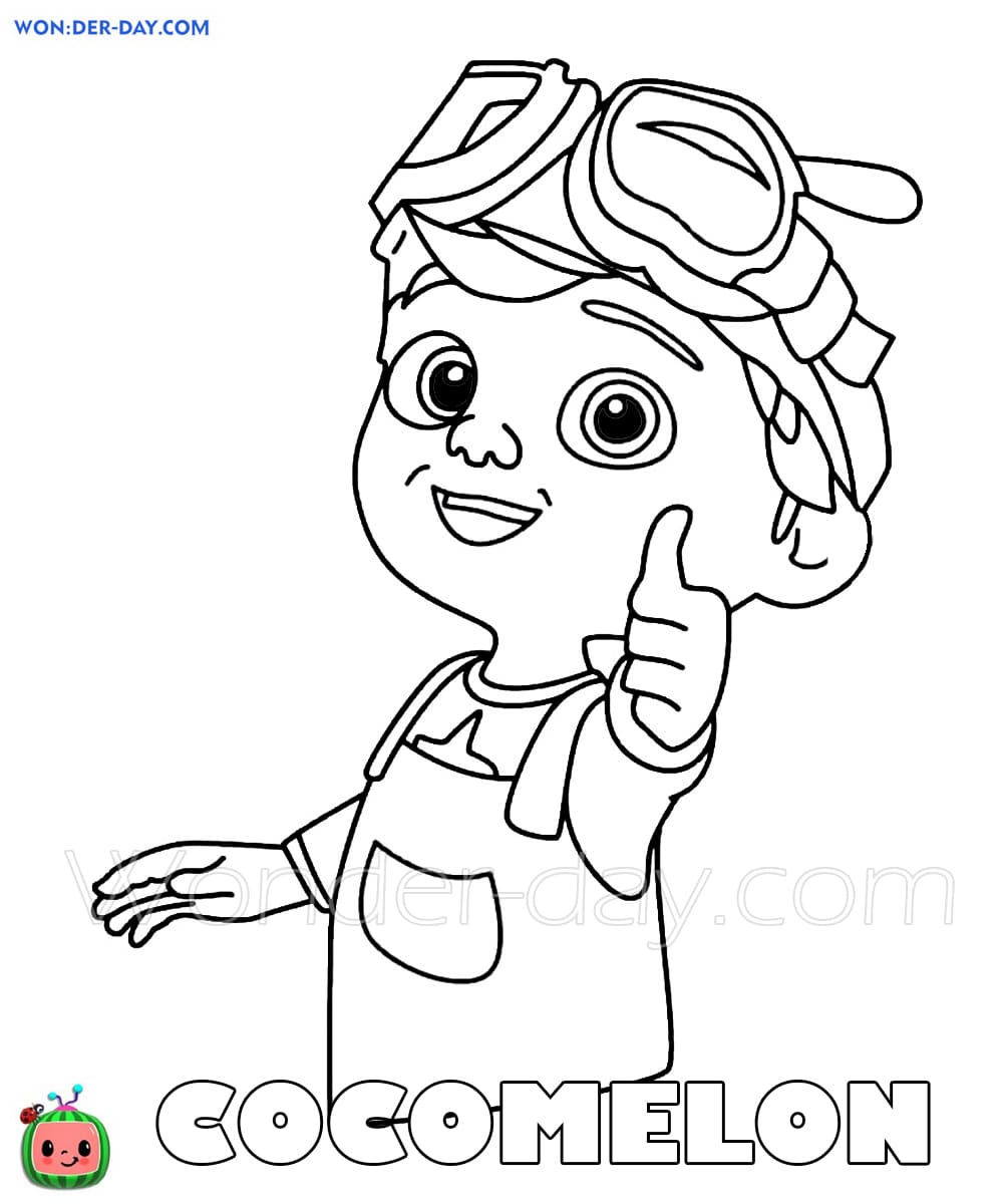 Cocomelon Coloring pages - 50 Coloring pages | WONDER DAY — Coloring