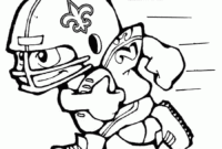 new orleans saints coloring pages