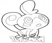 sobble coloring page