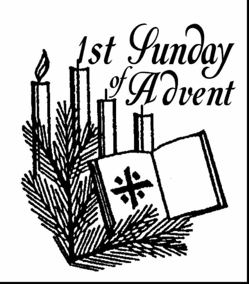 advent printable coloring pages