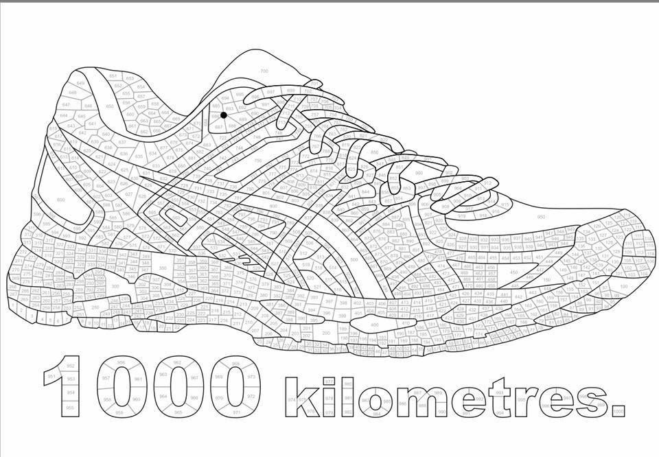 50 Mile Tracker Coloring Page