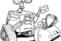 wall e coloring pages