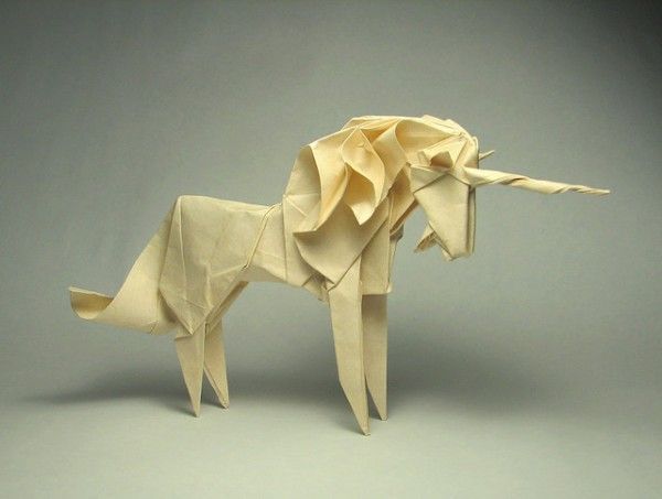 origami einhorn