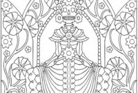 dia de los muertos coloring pages pdf