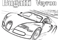 bugatti veyron coloring pages