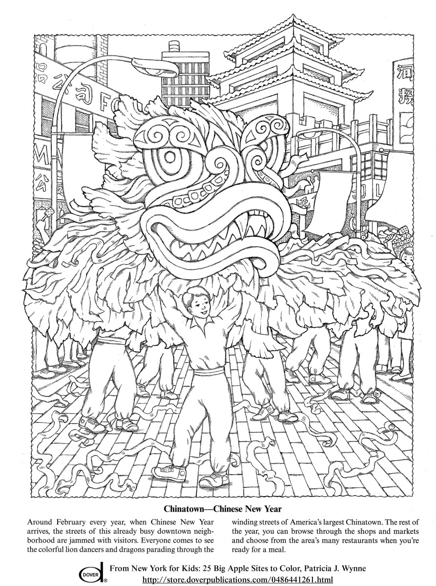 chinese new year printable coloring pages