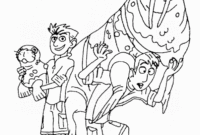 coloring pages of wild kratts