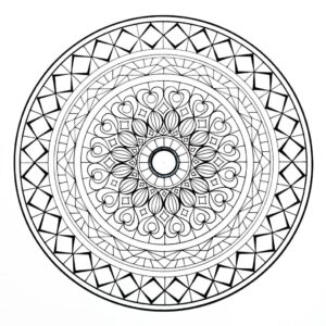 mandala selbst malen