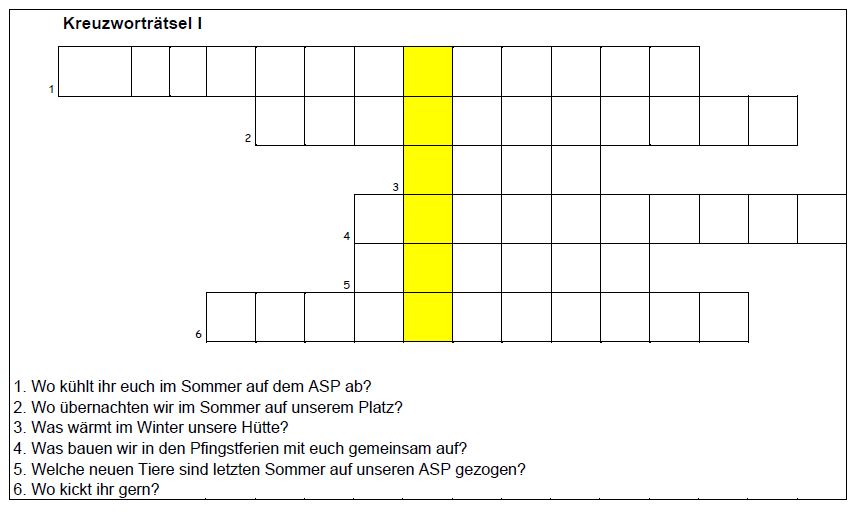 kostenfrei kreuzworträtsel