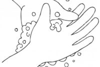 wash your hands coloring page